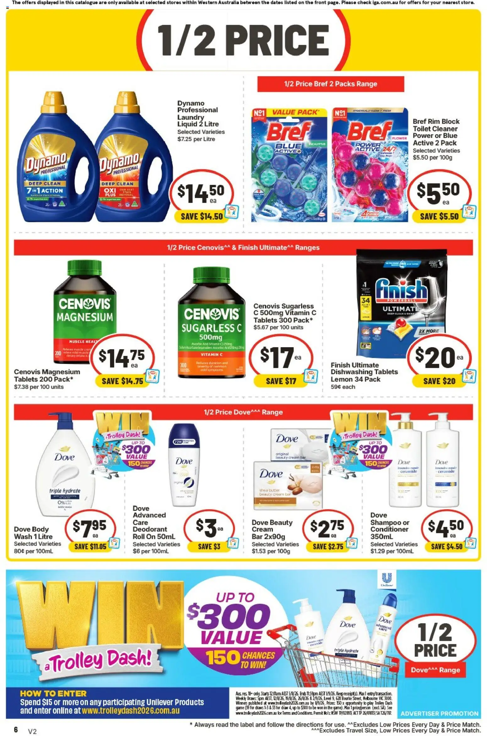 IGA catalogue - valid from 12/08/2026 | Page: 6 | Products: Conditioner, Game, Cutter, Vitamin