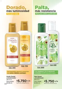 Vista previa Catálogo Amodil Campaña 15 válido desde el 26/08/2026 | Página: 90 | Productos: Vitaminas, Champú, Acondicionador, Palta