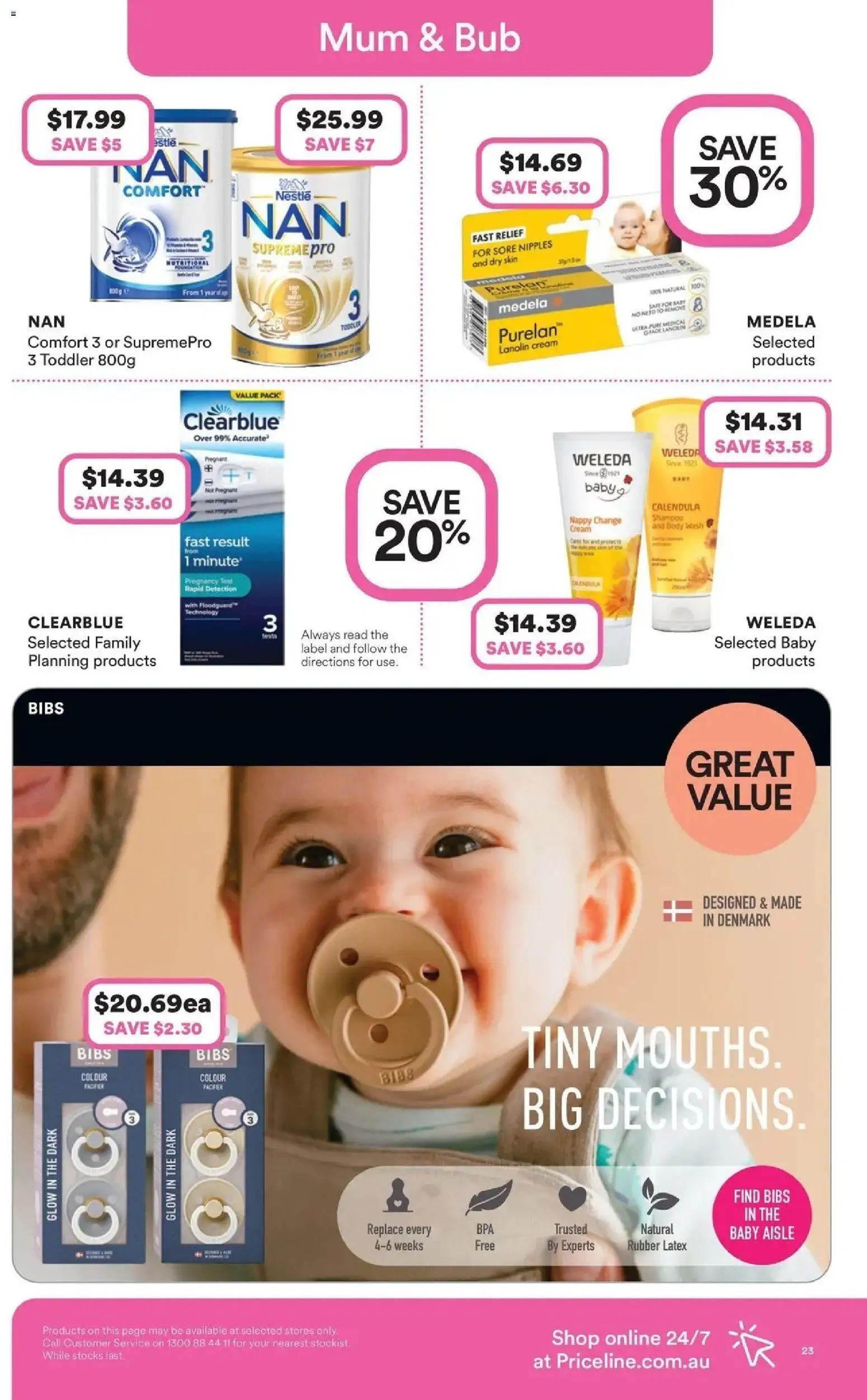Priceline Pharmacy catalogue - valid from 30/07/2026 | Page: 23 | Products: Shampoo, Cream