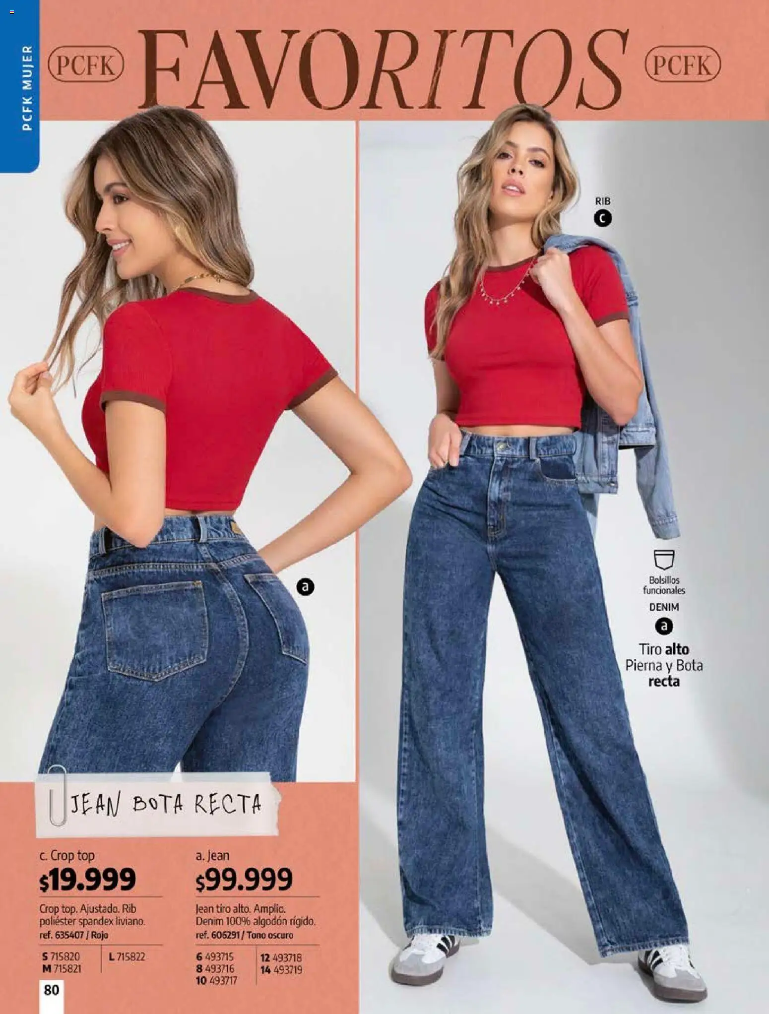 Pacifika revista - valida desde el 18/10/2026 | Página: 80 | Productos: Algodón, Bolsillos, Pierna, Top