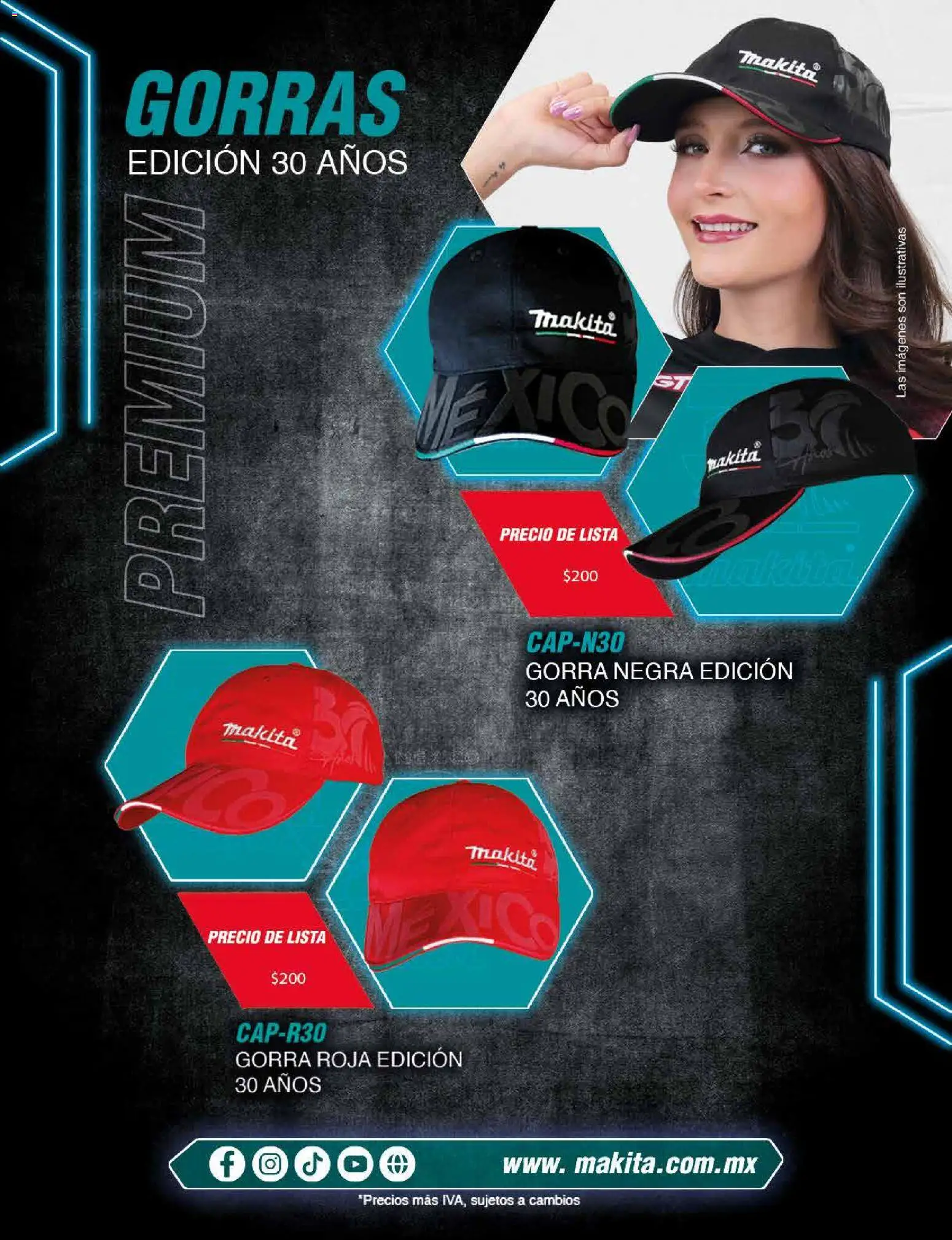 Nuevas ofertas de Makita válidas en toda la República Mexicana desde el 18/02/2026. ¡Encuentra las mejores ofertas en Makita catálogo Publicidad! | Página: 5 | Productos: Gorra