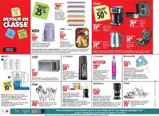 Preview of Canadian Tire circulaire from shop Canadian Tire valid from Sep 10, 2026 | Page: 2 | Products: Water, Toaster, Vacuum sealer, Coffee
