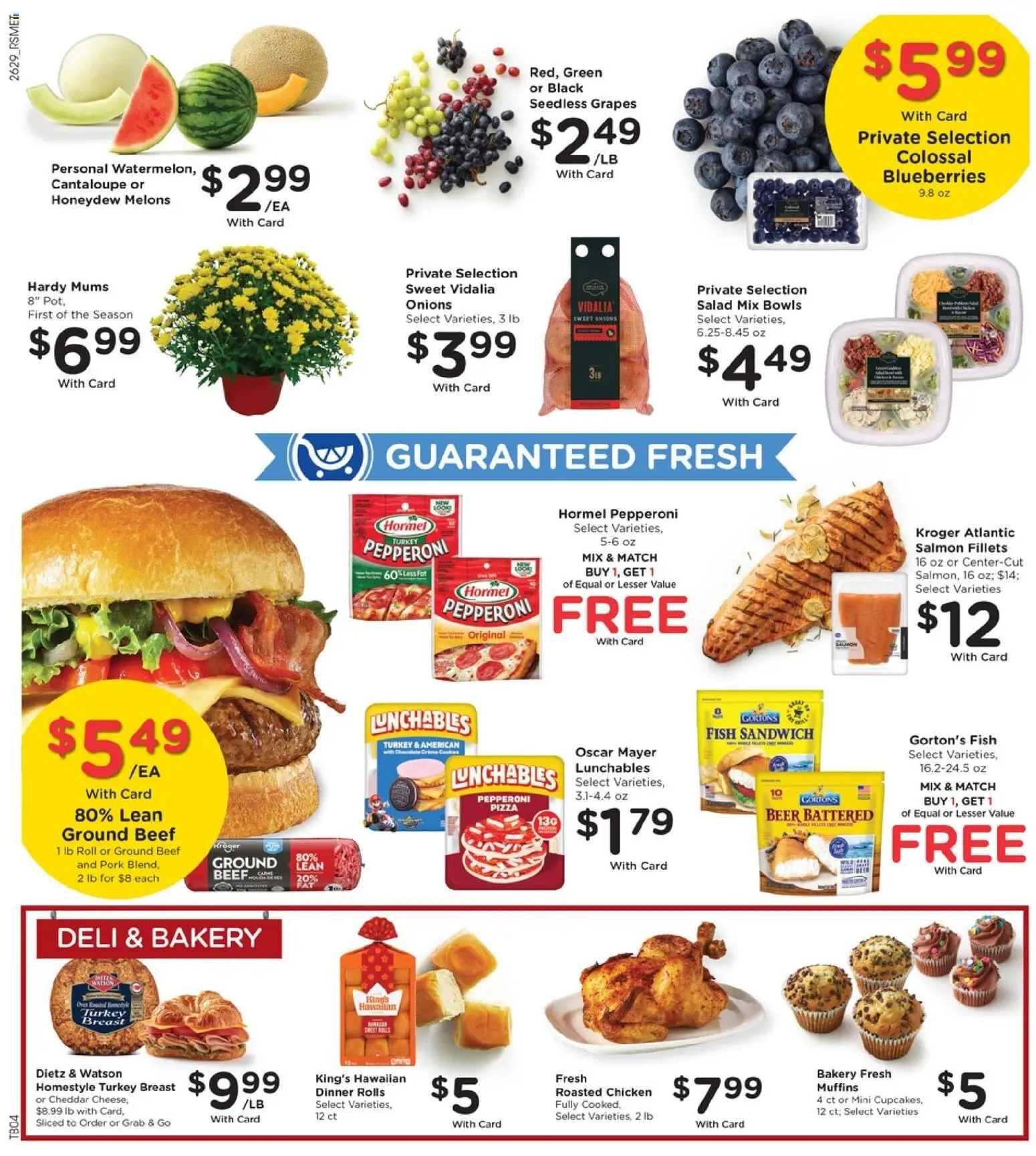 Pick ‘n Save Weekly Ad - valid from 08/19/2026 | Page: 11 | Products: Turkey, Chicken, Fish, Blueberries