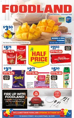 Preview of Foodland catalogue - valid from 28/10/2026