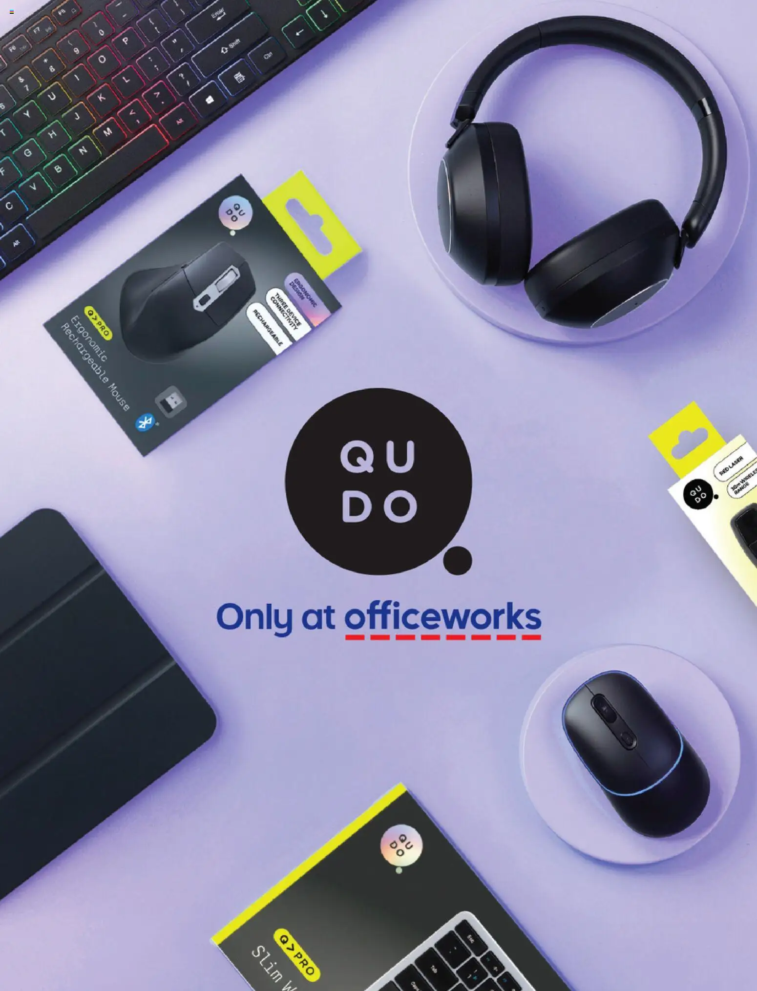 Officeworks catalogue - valid from 27/08/2026 | Page: 30 | Products: Ergonomic, Device, Mouse
