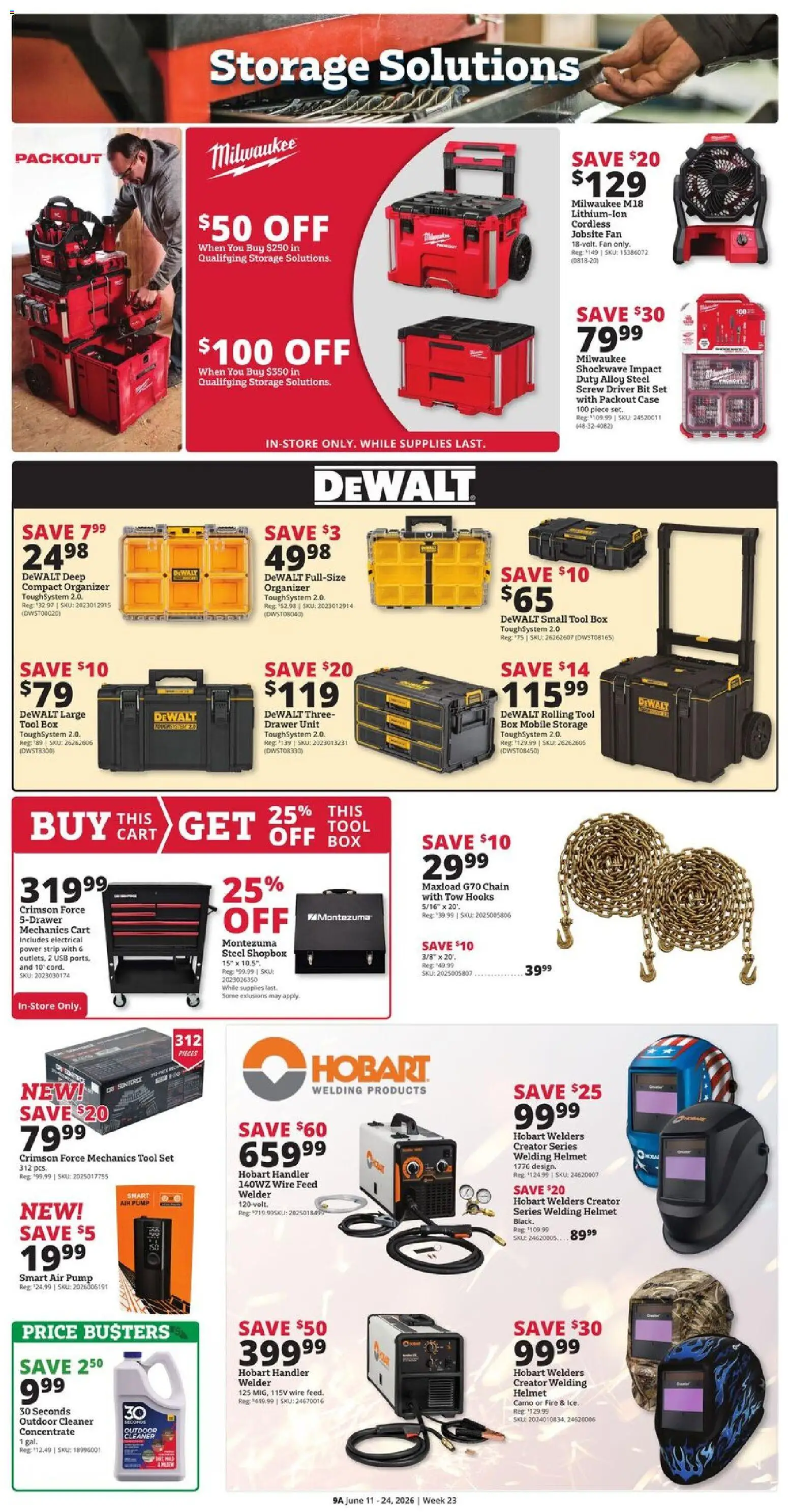 Rural King Weekly Ad - valid from 11.06.2026 | Page: 11 | Products: Box, Screw, Wire, Welding Helmet