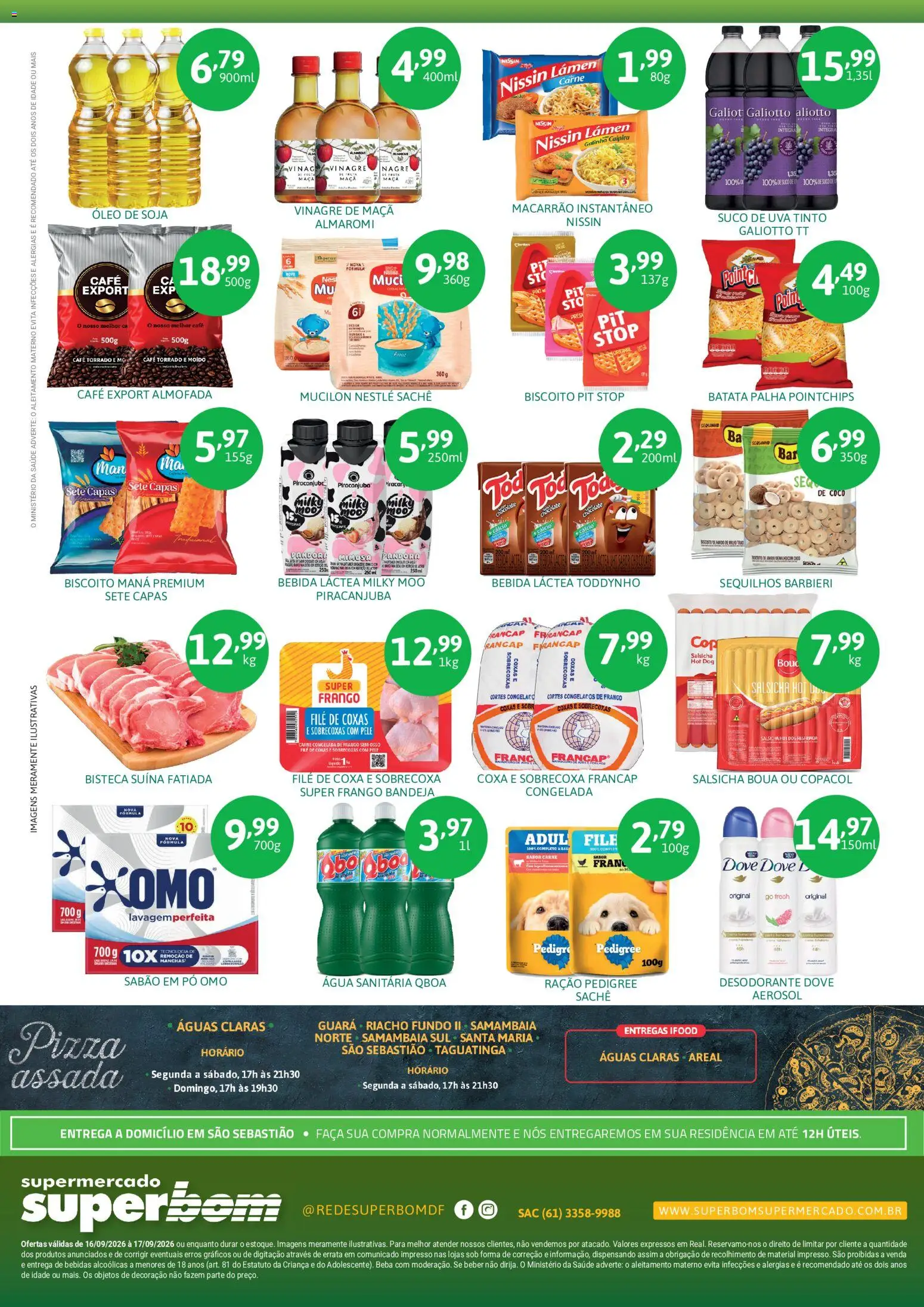 Superbom Folheto - válido de 16/09/2026 | Página: 2 | Produtos: Coco, Suco, Soja, Ração