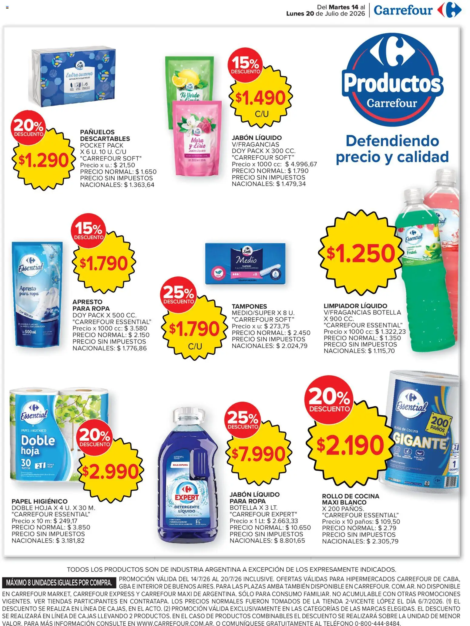 Carrefour ofertas │ válido desde el 14/07/2026 | Página: 17