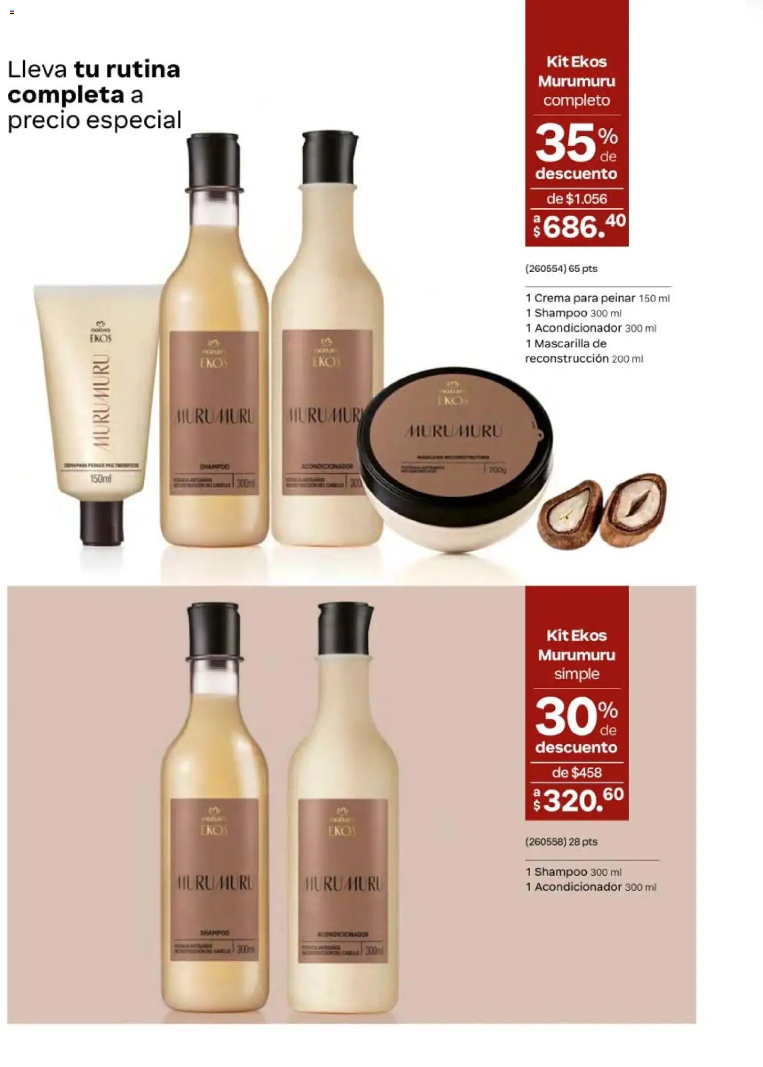 Nuevas ofertas de Natura válidas en toda la República Mexicana desde el 10/07/2026. ¡Encuentra las mejores ofertas en Natura campaña 11 2026! | Página: 126 | Productos: Crema, Shampoo, Mascarilla, Acondicionador