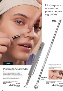 Oriflame Catálogo válido desde el 30.05.2026 | Página: 70 | Productos: Toalla, Sobre, Pinza