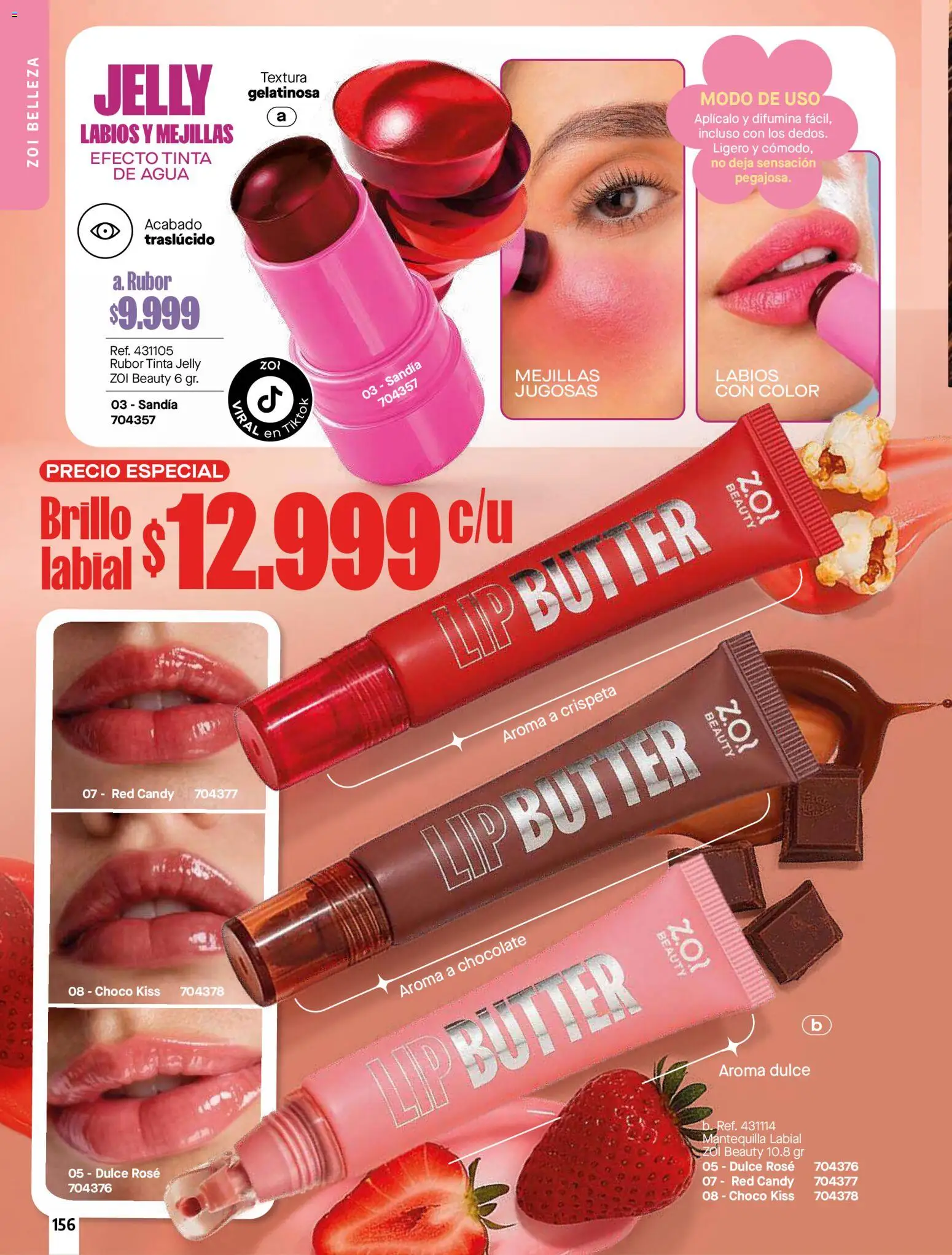 Carmel revista - valida desde el 01/07/2026 | Página: 156 | Productos: Agua, Sandía, Brillo, Chocolate
