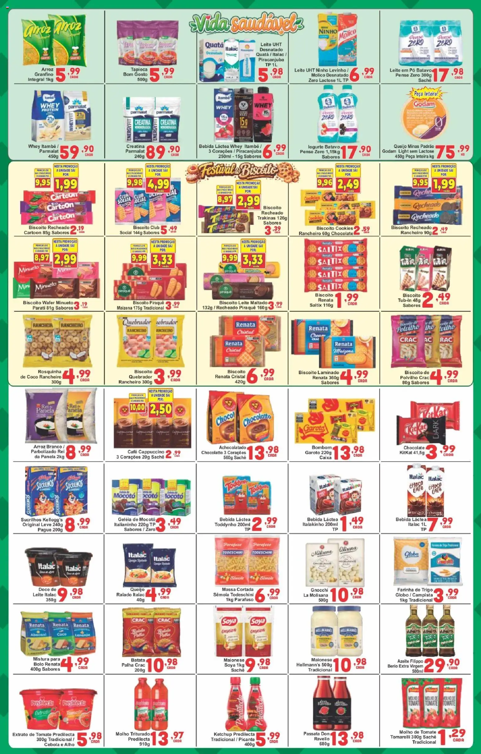 Rede Super Compras Folheto - válido de 20/07/2026 | Página: 2 | Produtos: Molho de tomate, Abacaxi, Batata, Maionese