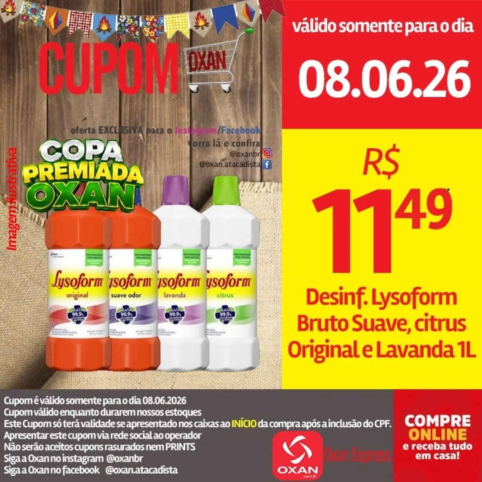 Oxan Atacadista Folheto - válido de 08.06.2026 | Página: 9 | Produtos: Copa
