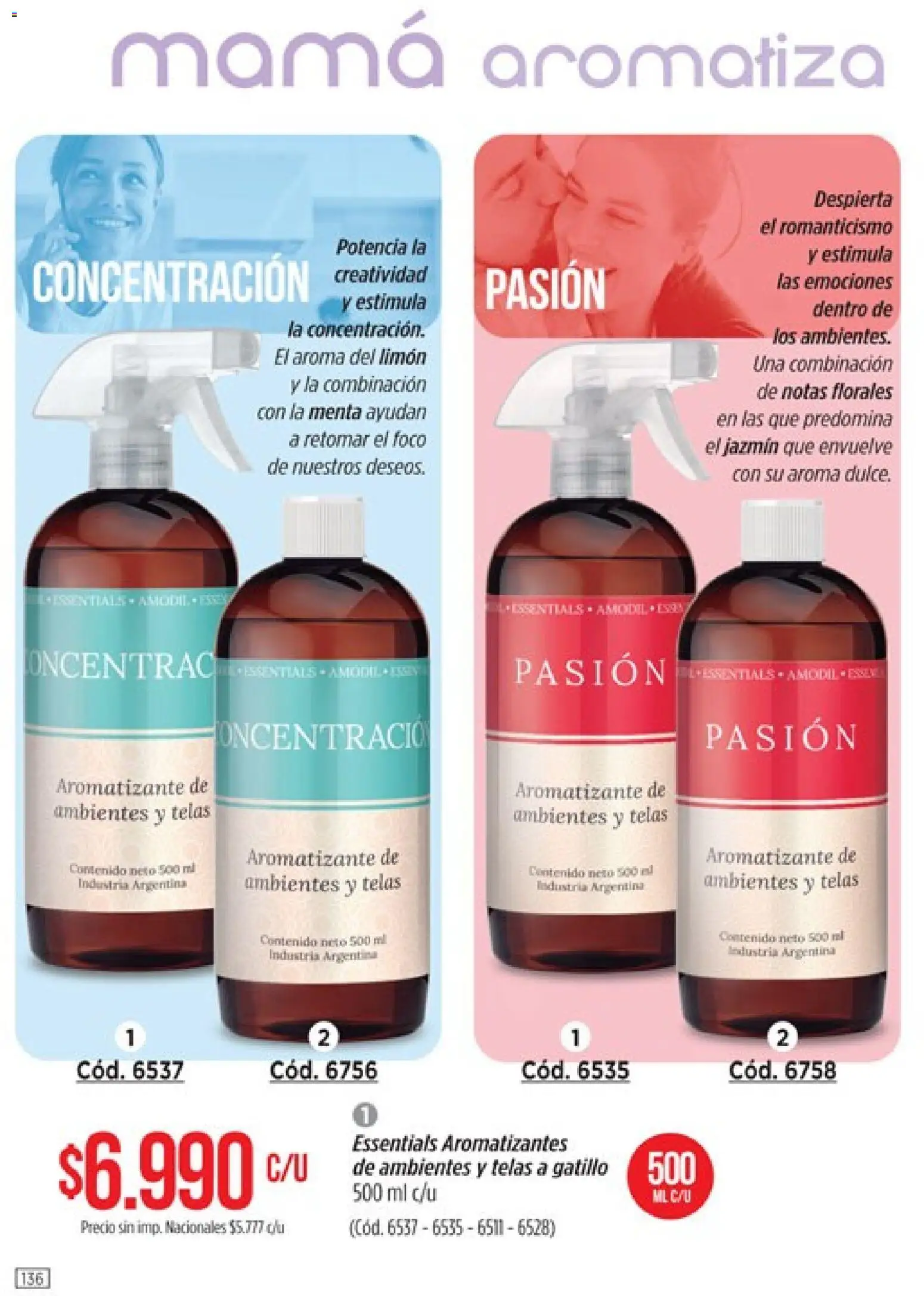 Catálogo Amodil Campaña 14 │ válido desde el 07/08/2026 | Página: 136 | Productos: Foco, Limón