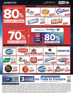 Vista previa Carrefour ofertas válido desde el 30/06/2026 | Página: 8 | Productos: Teléfono, Caja, Pan, Fideos