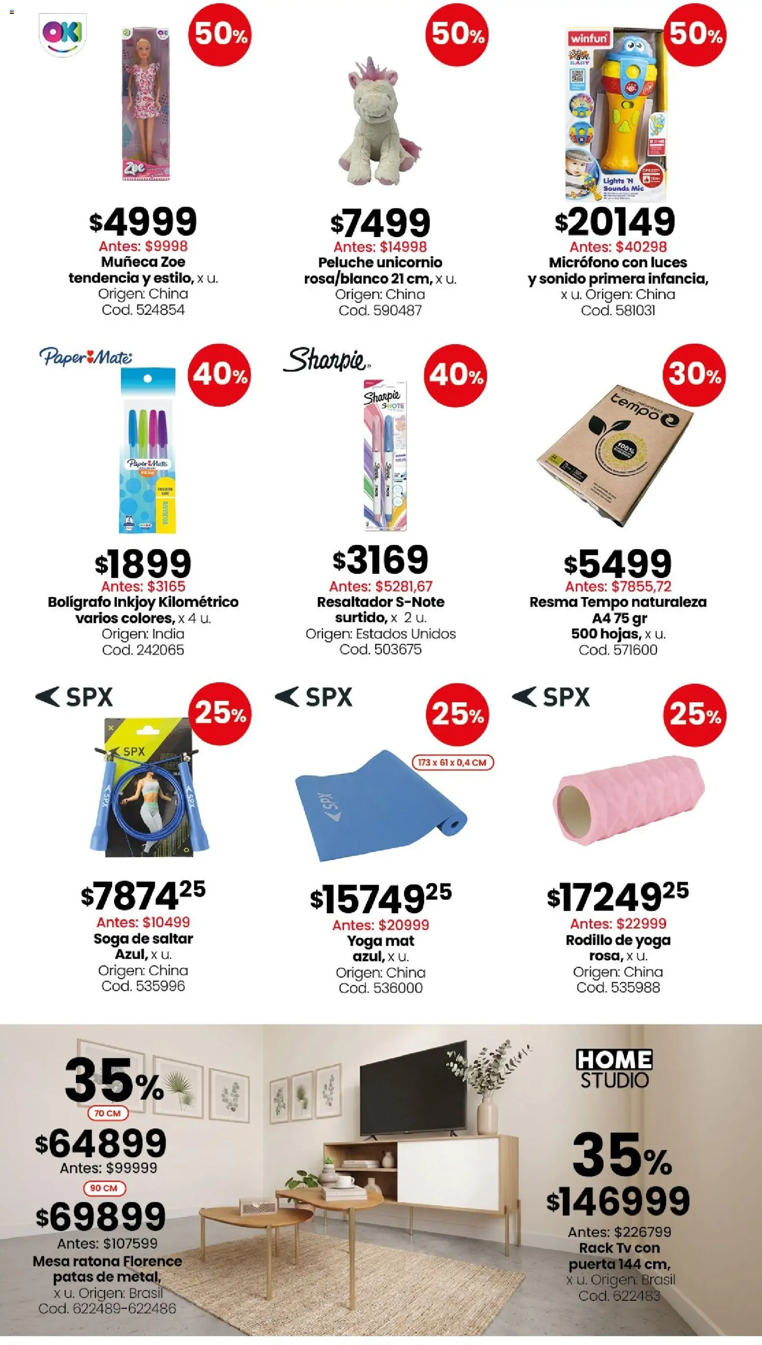 Coto - Bazar, deco, aire libre y mascotas │ válido desde el 18.05.2026 | Página: 3 | Productos: Micrófono, Mate, Mesa, Soga