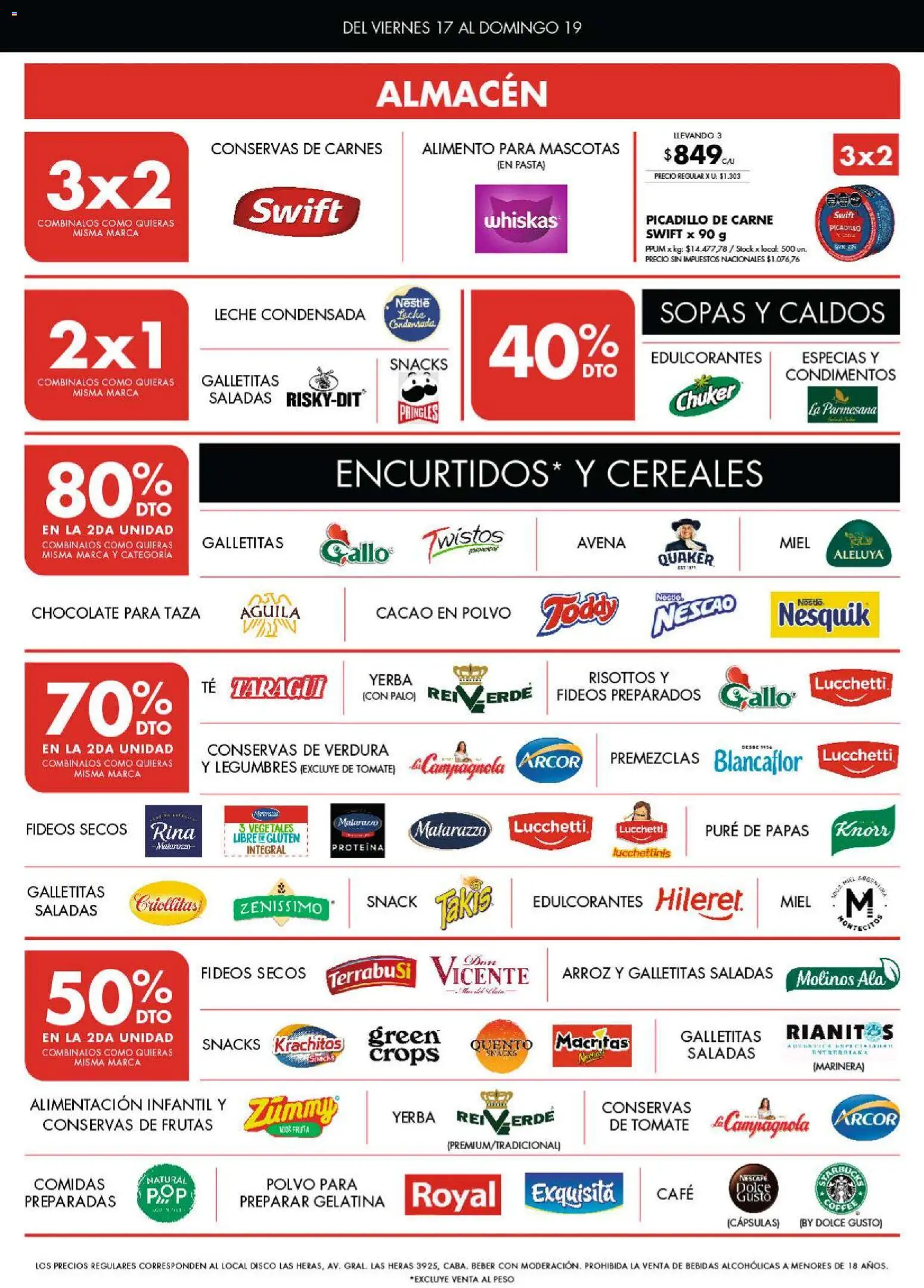 Disco ofertas │ válido desde el 17/07/2026 | Página: 2 | Productos: Leche, Té, Cacao, Cereales