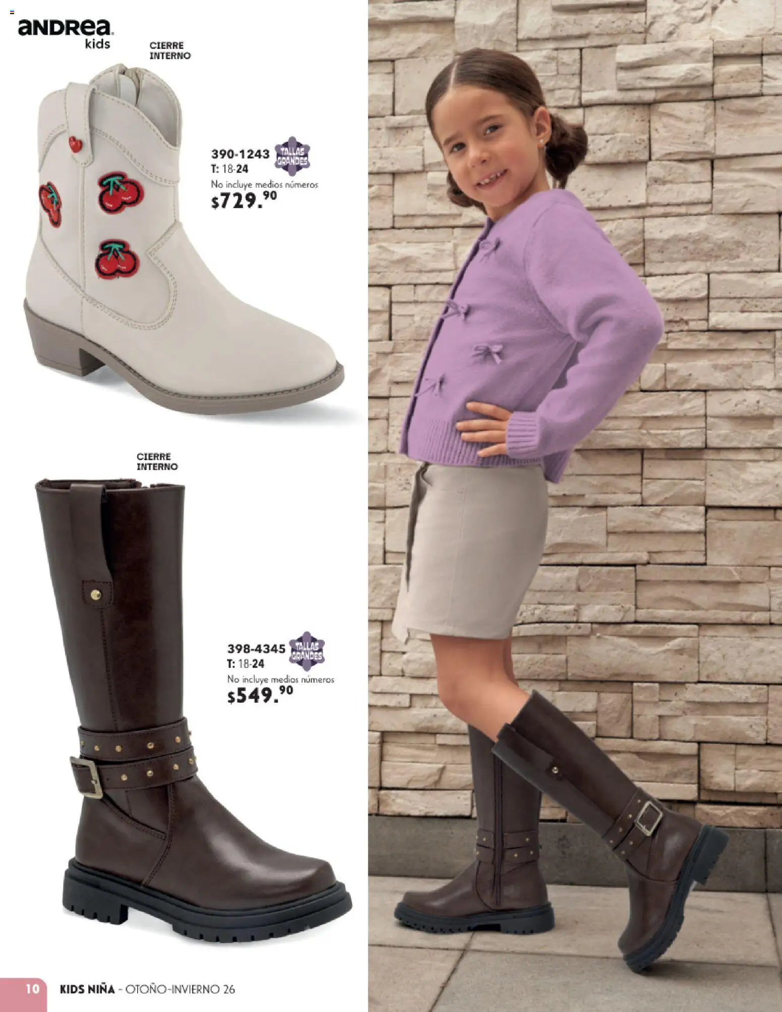Nuevas ofertas de Andrea válidas en toda la República Mexicana desde el 23/08/2026. ¡Encuentra las mejores ofertas en Andrea catálogo Infantil! | Página: 10