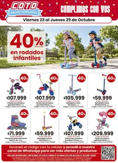 Vista previa Coto - Hogar Productos válido desde el 23/10/2026