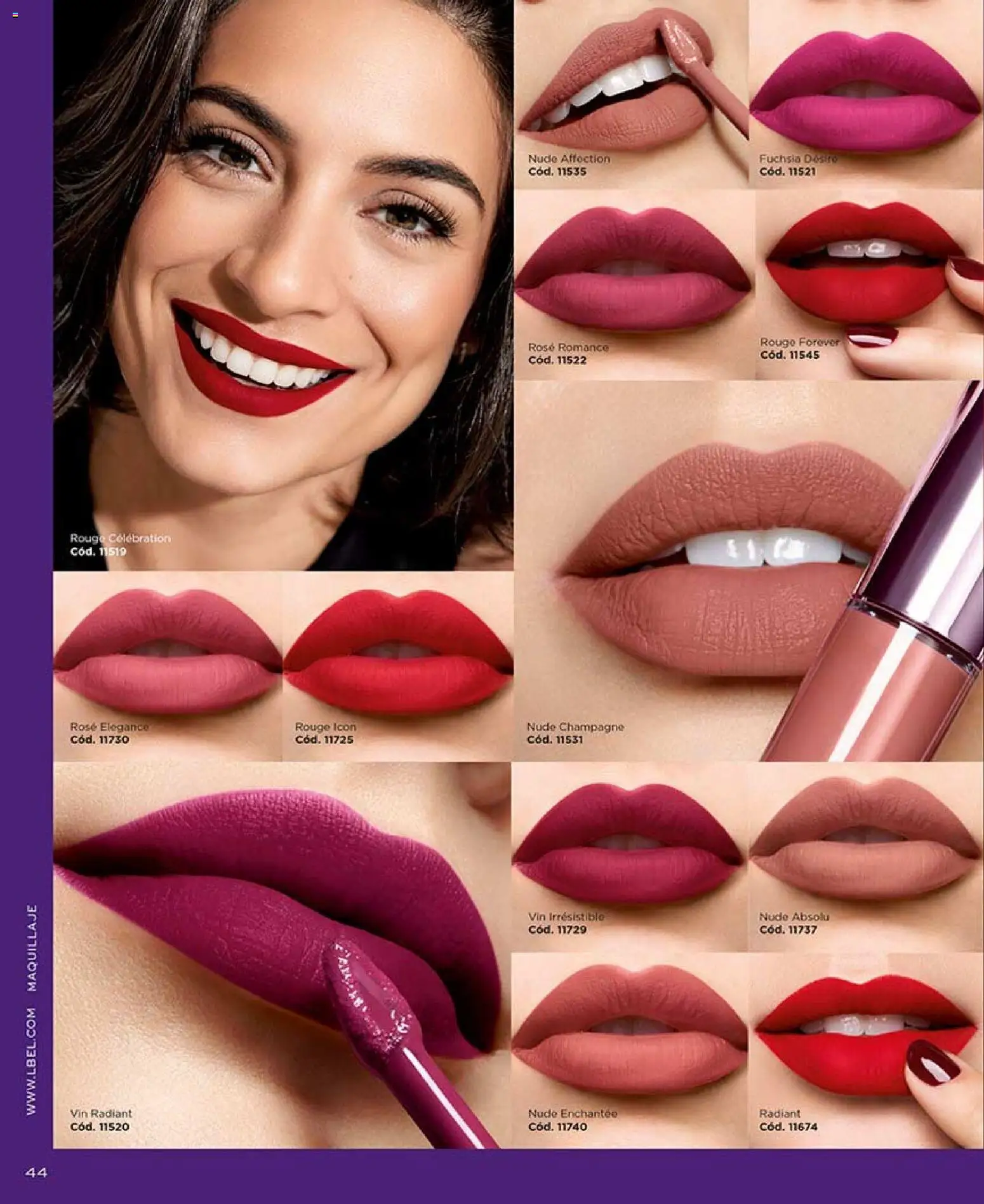 Catálogo L'Bel Campaña 9 │ válido desde el 17.05.2026 | Página: 44 | Productos: Maquillaje