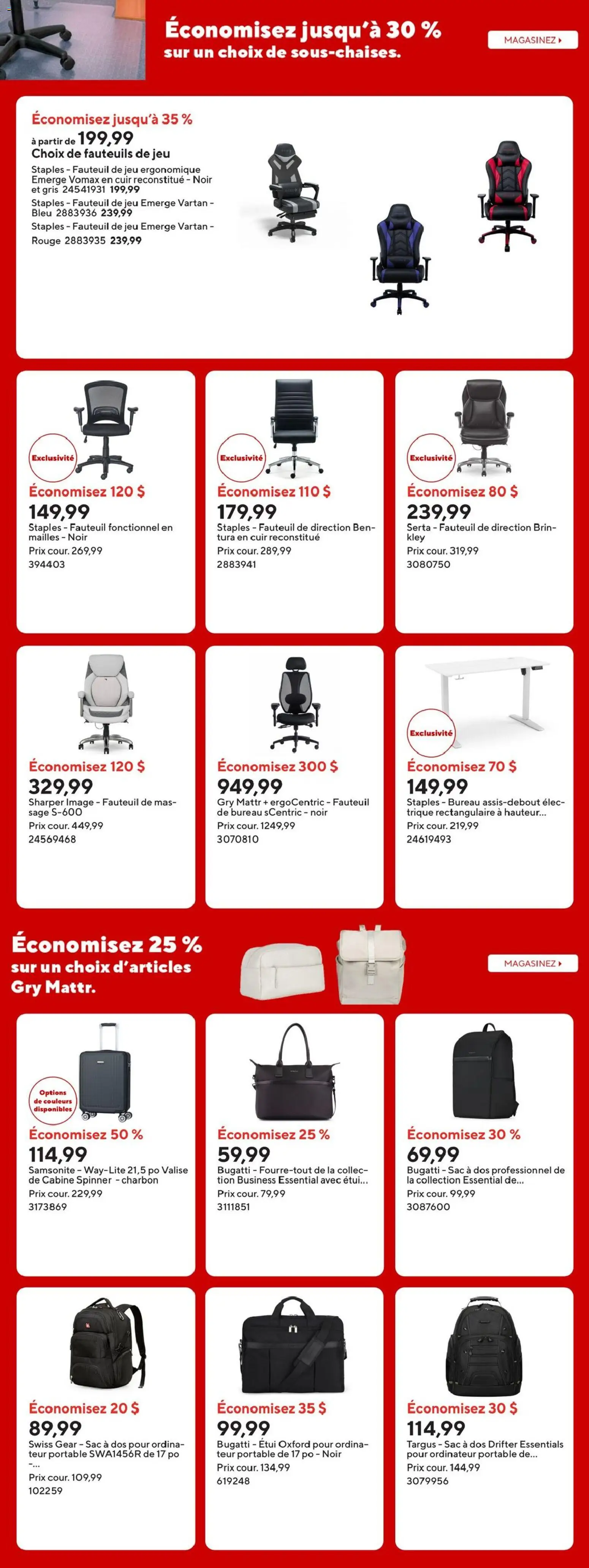 Staples flyer valid from Oct 16, 2026 | Page: 4
