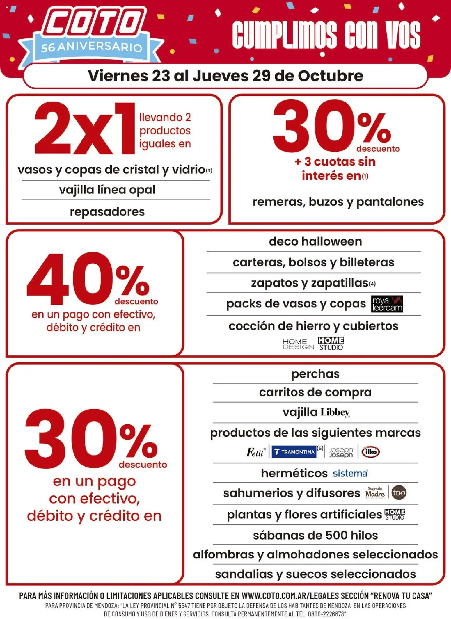 Coto - Renova Clases │ válido desde el 23/10/2026 | Página: 1