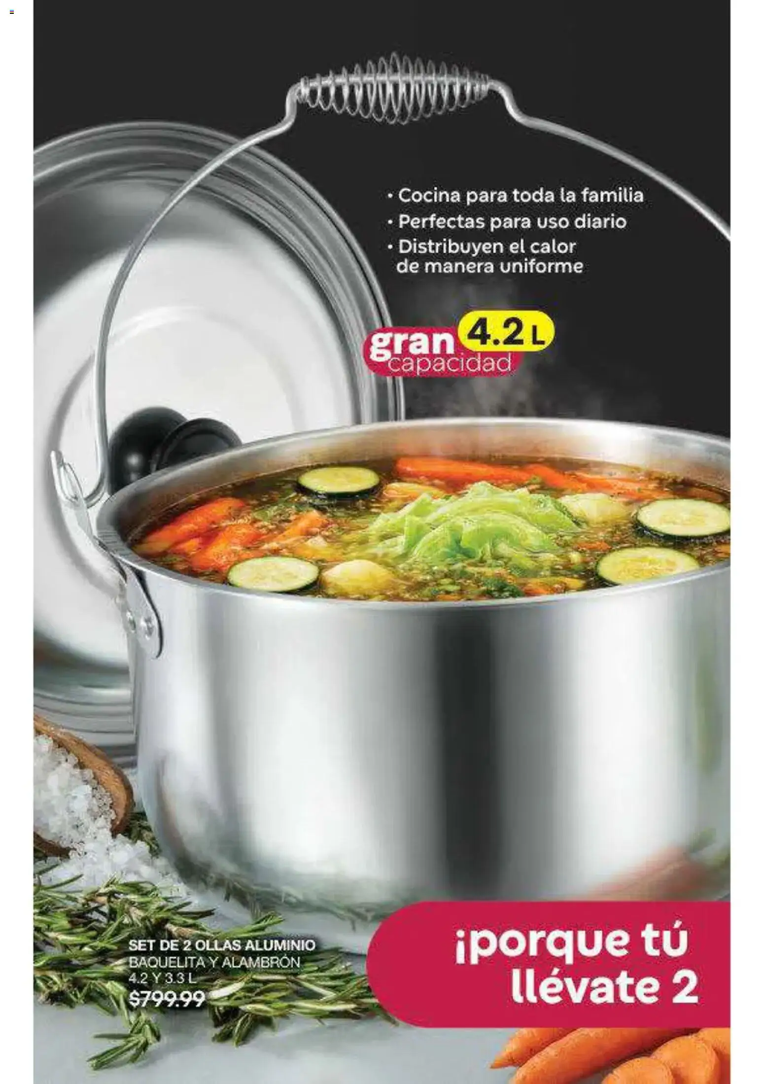 Nuevas ofertas de Fuller válidas en toda la República Mexicana desde el 16/09/2026. ¡Encuentra las mejores ofertas en Fuller campaña 12 2026! | Página: 173 | Productos: Cocina, Ollas