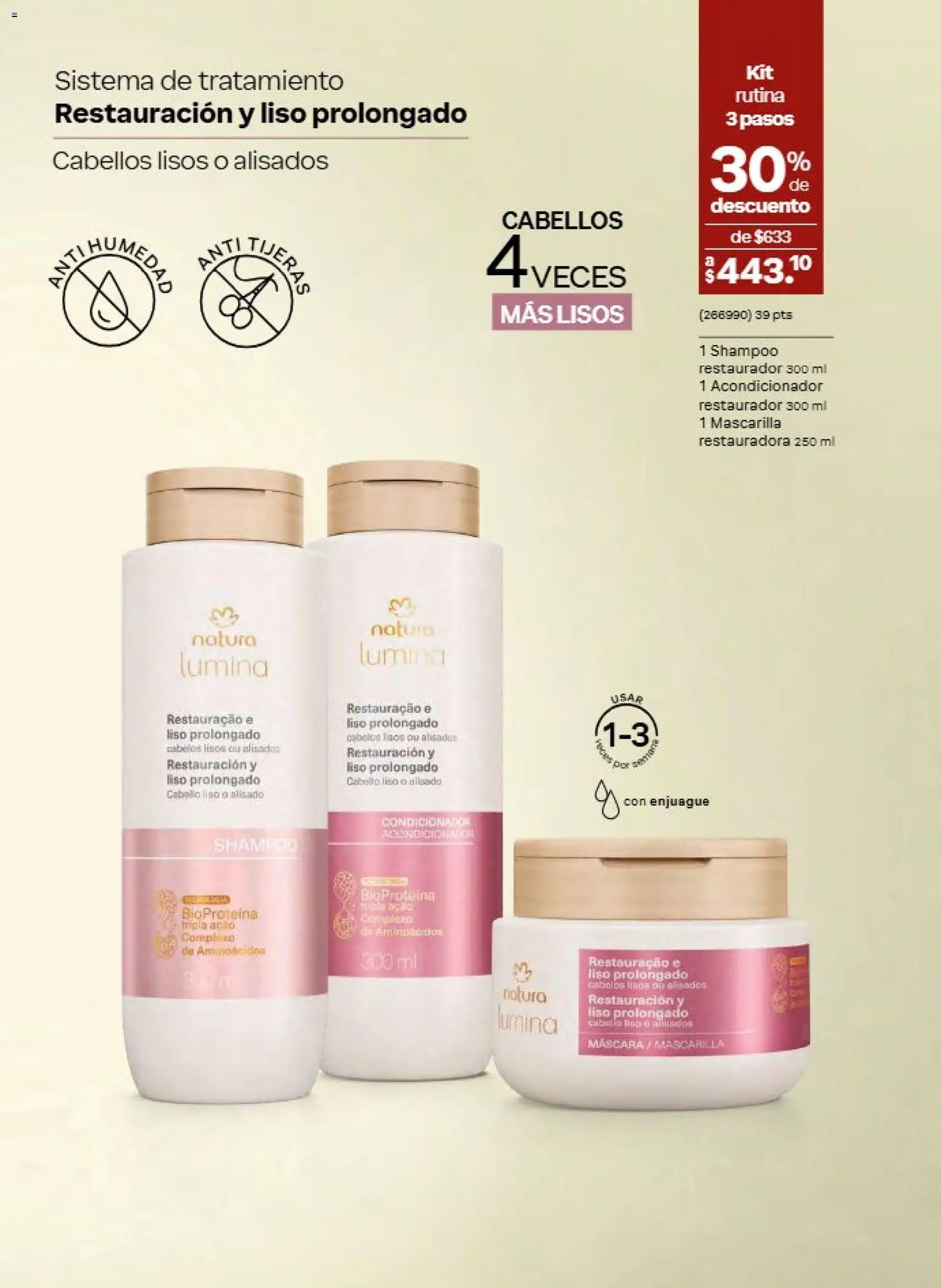 Nuevas ofertas de Natura válidas en toda la República Mexicana desde el 21/08/2026. ¡Encuentra las mejores ofertas en Natura campaña 13 2026! | Página: 124 | Productos: Máscara, Shampoo, Mascarilla, Acondicionador
