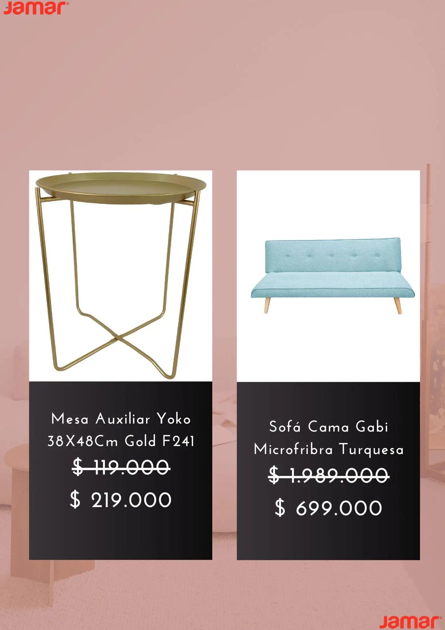 Muebles jamar revista - valida desde el 03.06.2026 | Página: 5 | Productos: Cama, Sofá, Mesa
