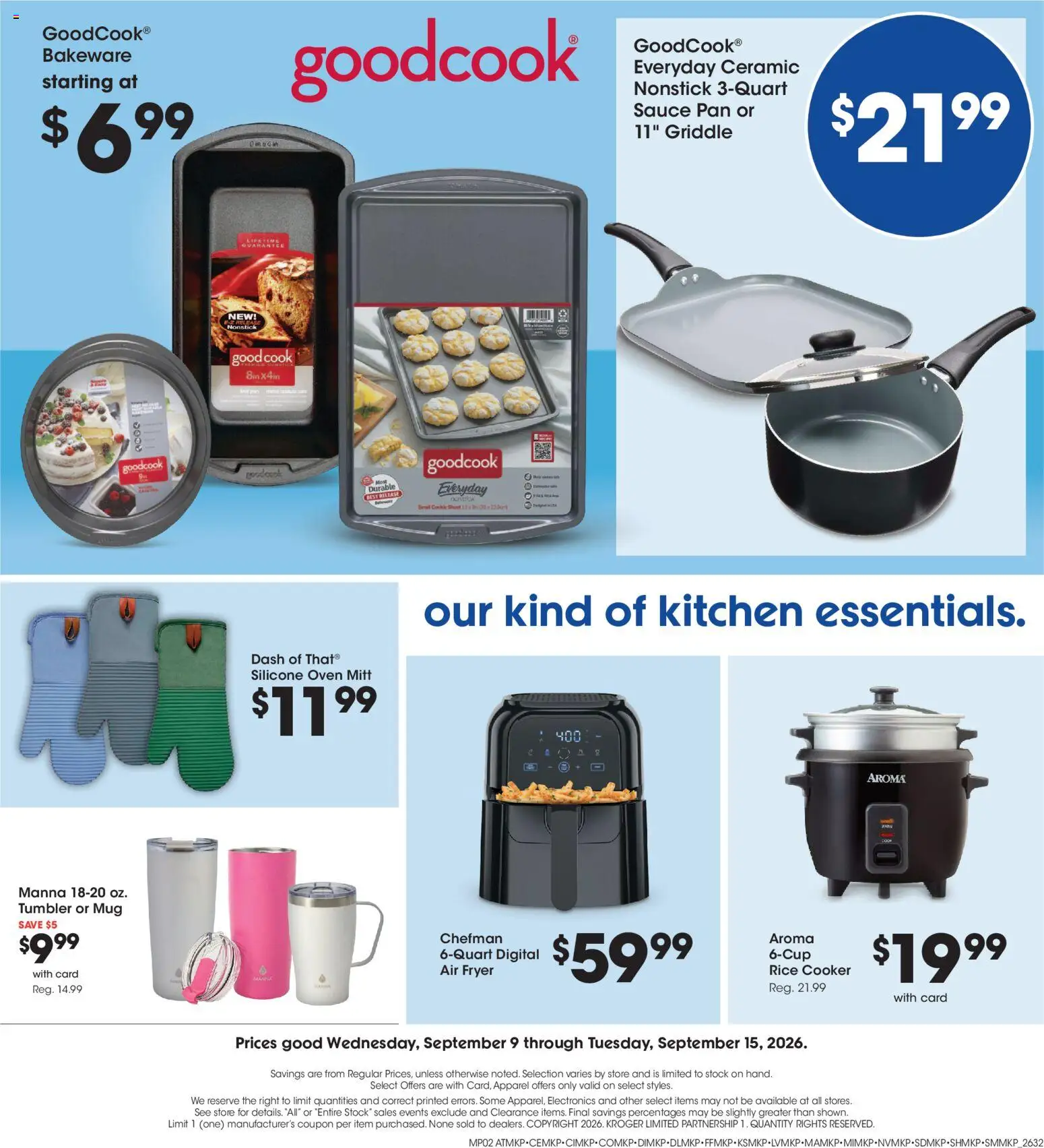 Fry's Food Home & Apparel - valid from 09/09/2026 | Page: 2 | Products: Fryer, Cooker, Air fryer, Oven