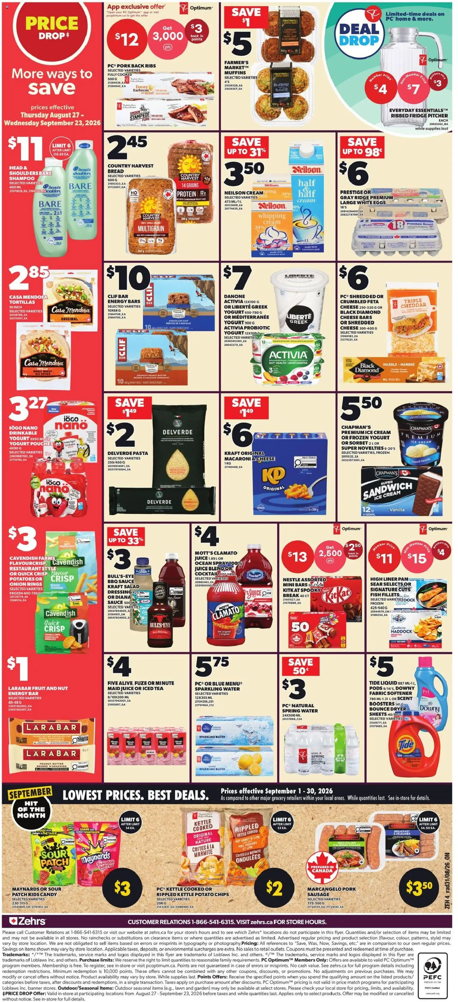 Zehrs flyer valid from Sep 3, 2026 | Page: 2