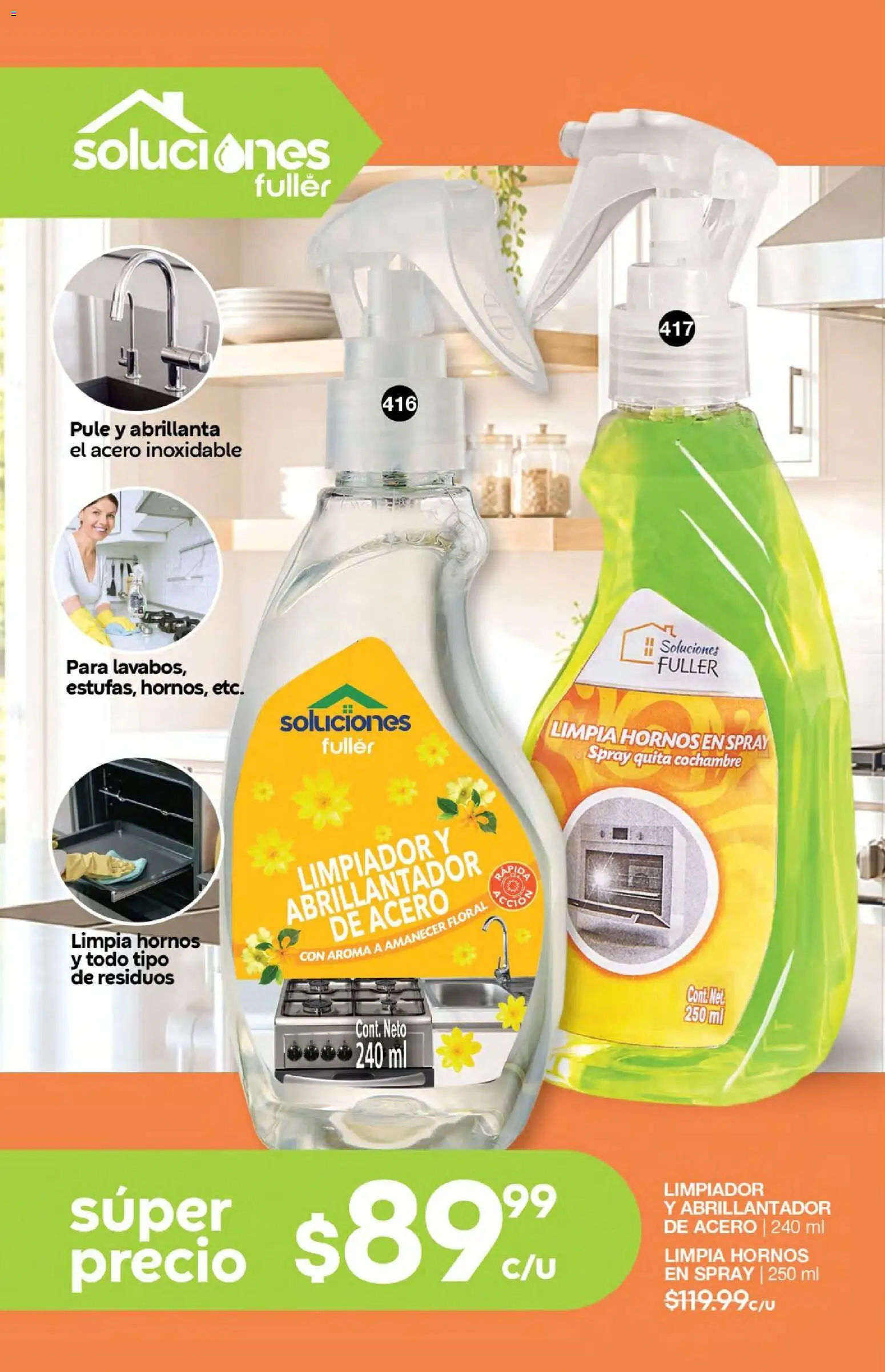 Nuevas ofertas de Fuller válidas en toda la República Mexicana desde el 24.06.2026. ¡Encuentra las mejores ofertas en Fuller campaña 6 2026! | Página: 67 | Productos: Apio, Limpiador