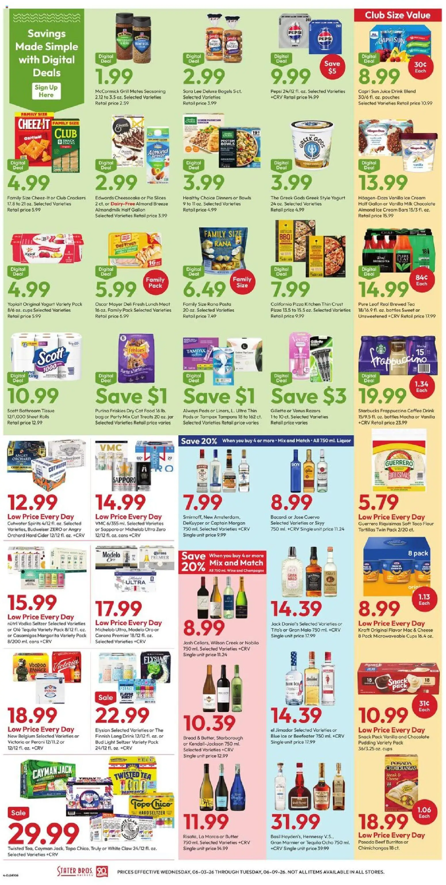 Stater Bros Weekly Ad - valid from 03.06.2026 | Page: 4