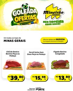Mineirão Atacarejo - Ofertas da semana - Pré-Visualização do folheto da loja Mineirão Atacarejo, válido de 29/06/2026 | Página: 2 | Produtos: Pernil, Faca, Chá