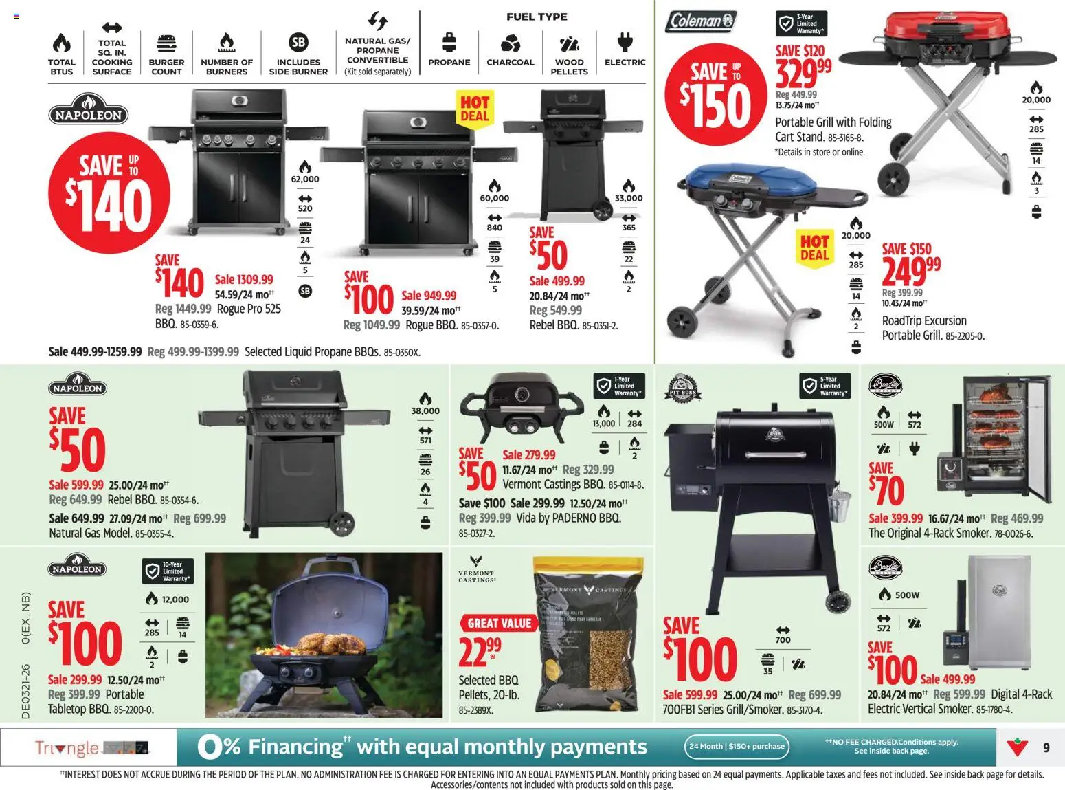 Canadian Tire flyer valid from 21.05.2026 | Page: 9 | Products: Grill