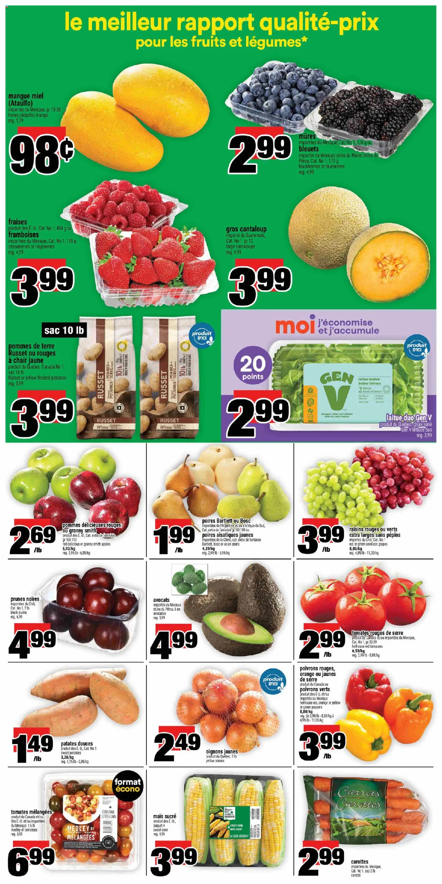 Super C flyer valid from 07.05.2026 | Page: 8 | Products: Strawberries, Chair, Butter, Tomatoes