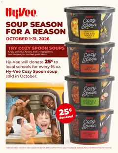 Preview of HyVee weekly ads valid from 10/01/2026