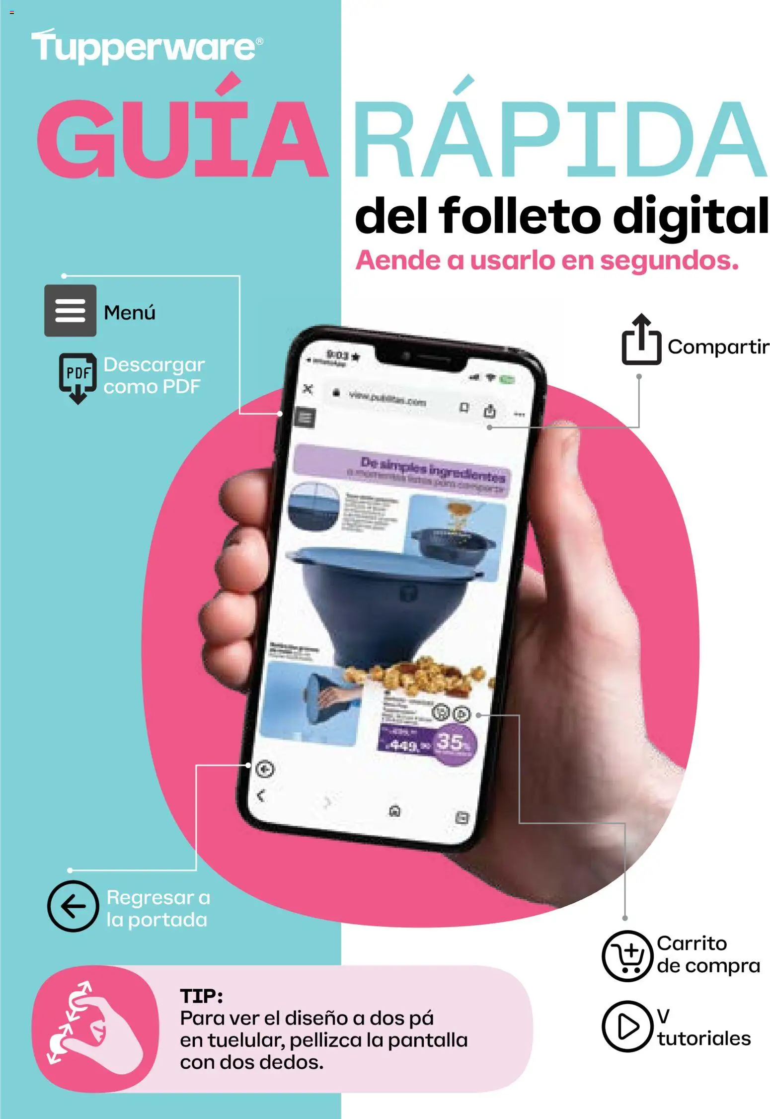 Nuevas ofertas de Tupperware válidas en toda la República Mexicana desde el 07/09/2026. ¡Encuentra las mejores ofertas en Tupperware catálogo! | Página: 116 | Productos: Ingredientes