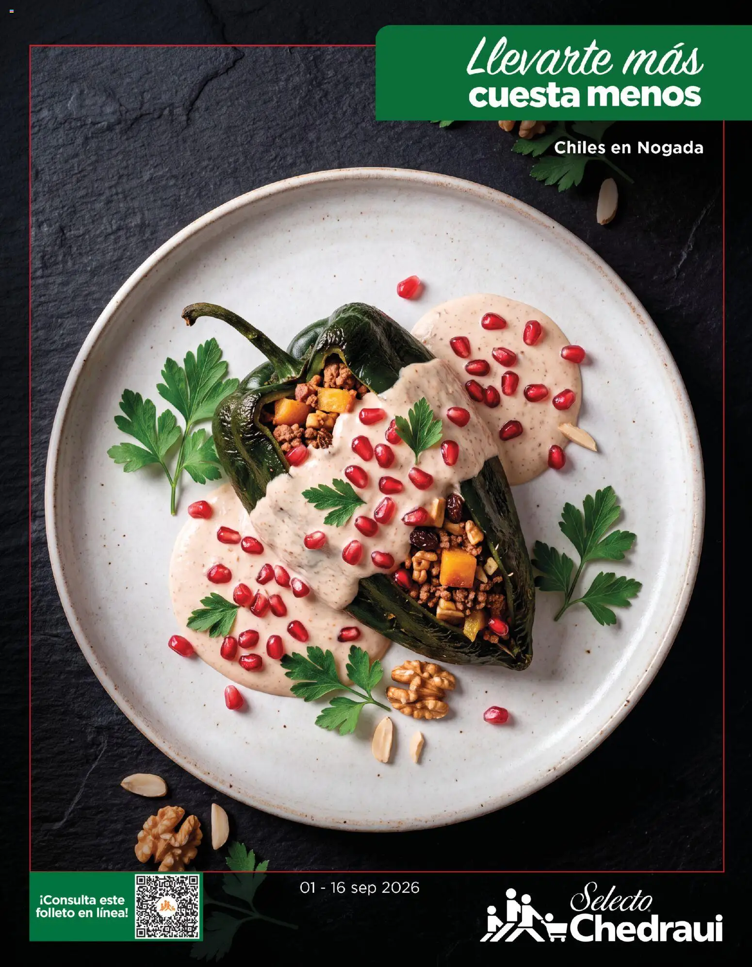 Nuevas ofertas de Chedraui válidas en toda la República Mexicana desde el 01/09/2026. ¡Encuentra las mejores ofertas en Chedraui folleto Llevarte más cuesta menos! | Página: 1