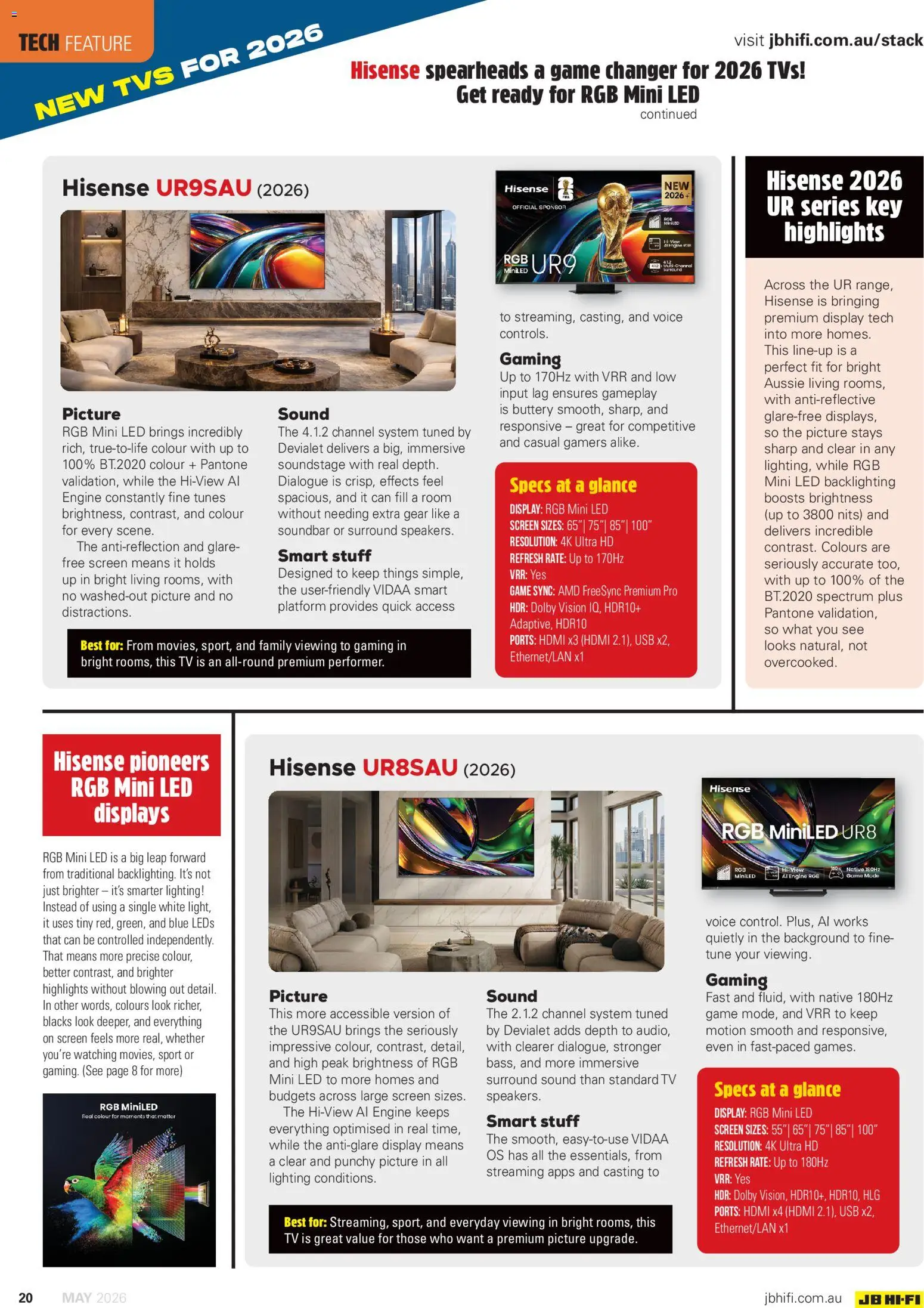 JB Hi-Fi catalogue - valid from 01.05.2026 | Page: 66 | Products: Native, Tv, Game, Usb