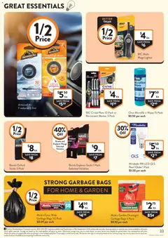 Preview of Foodworks catalogue NSW - valid from 09/09/2026 | Page: 33 | Products: Garbage bags, Socks, Clip, Citrus