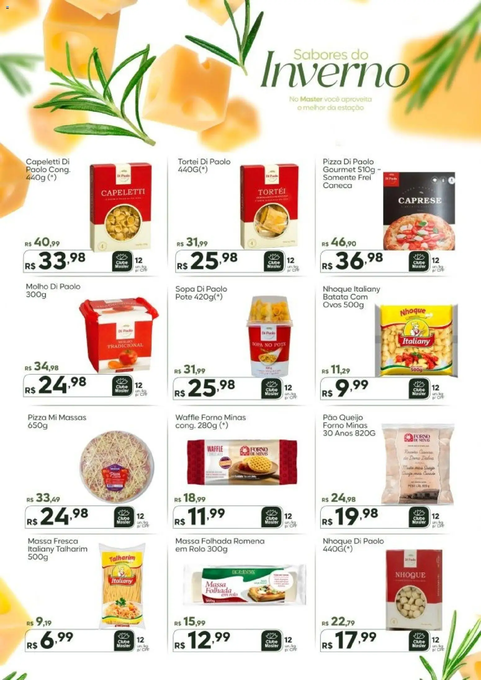 Master Folheto - válido de 16.06.2026 | Página: 9 | Produtos: Rolo, Queijo, Ovos, Caneca