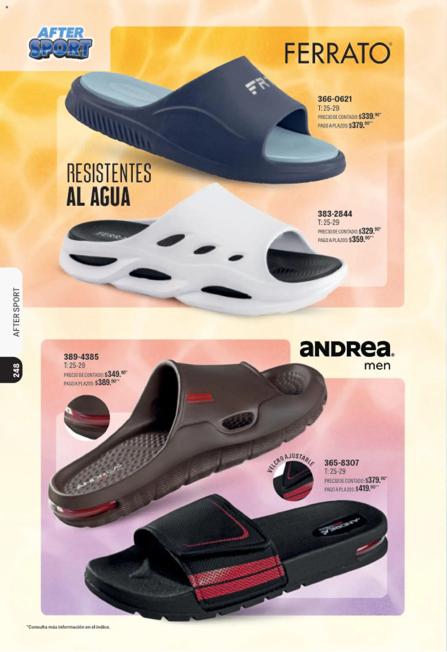 Nuevas ofertas de Andrea válidas en toda la República Mexicana desde el 09/08/2026. ¡Encuentra las mejores ofertas en Andrea catálogo Deportivo Completo! | Página: 248