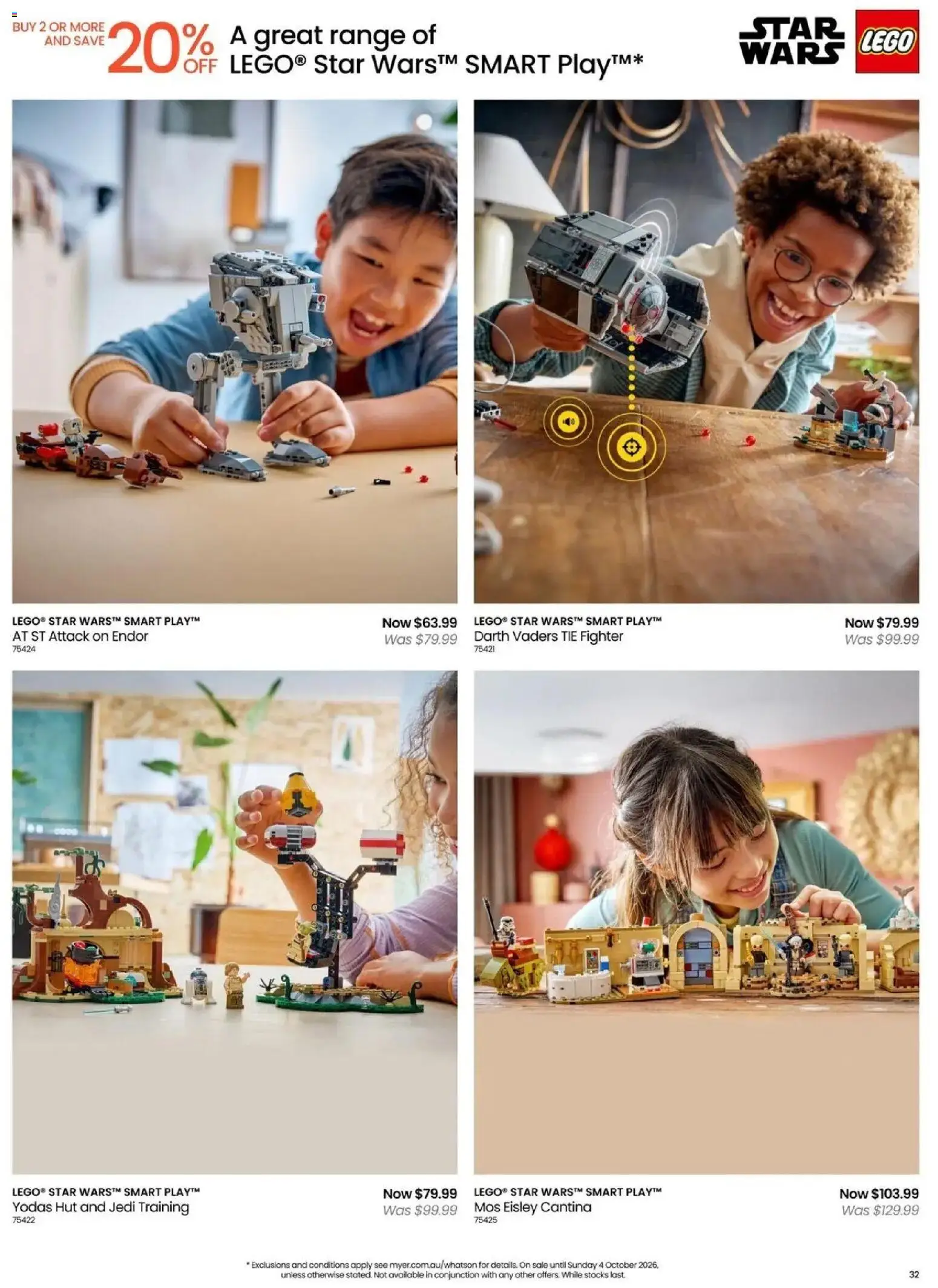 Myer - Toy Sale - 14/09/2026 > weekly / monthly specials | Page: 34 | Products: Tie, LEGO