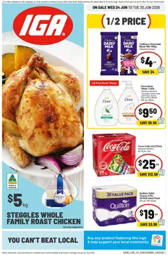 Preview of IGA catalogue NSW - valid from 24/06/2026