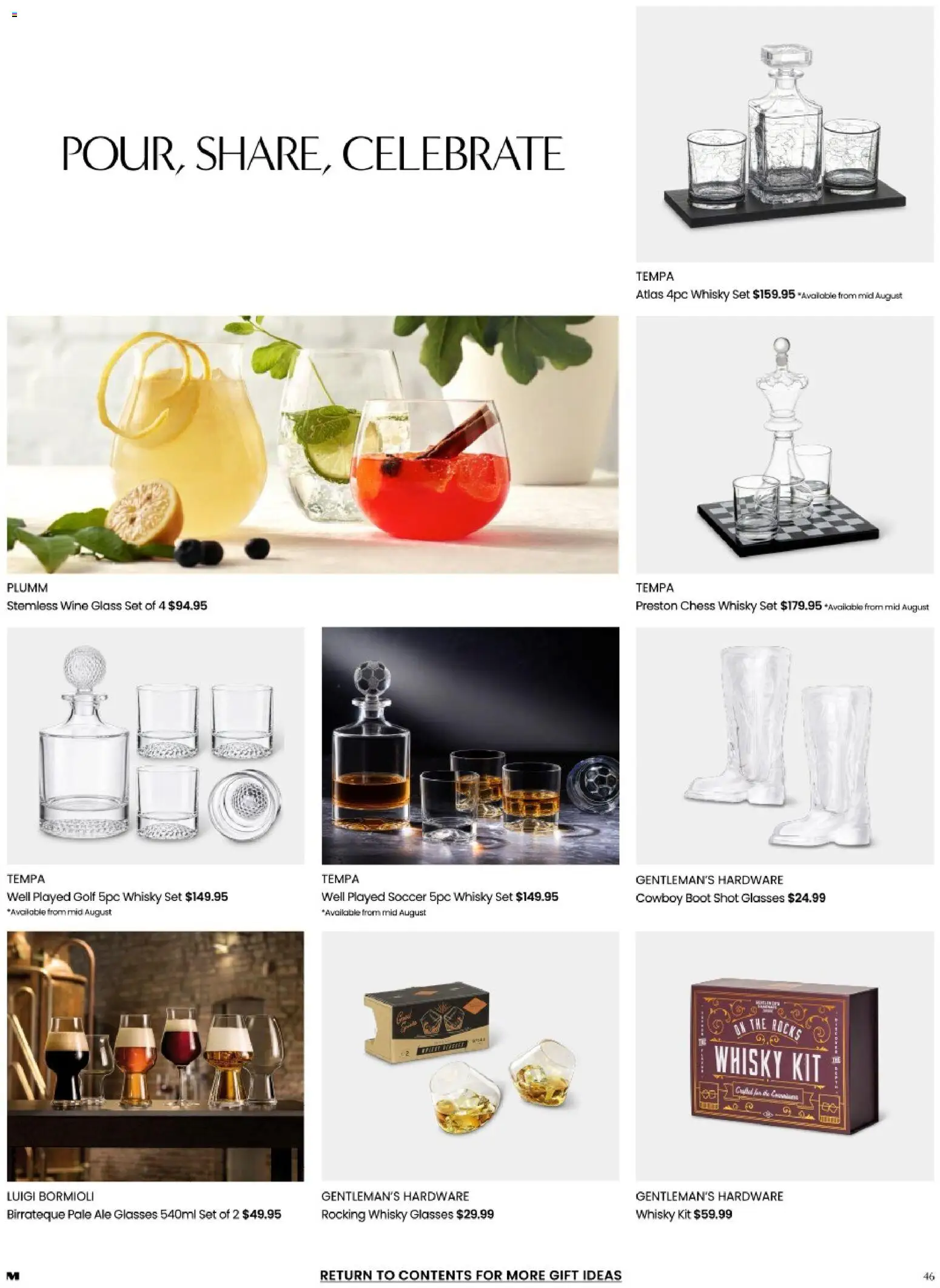 Myer catalogue - valid from 17/08/2026 | Page: 46 | Products: Wine, Glasses