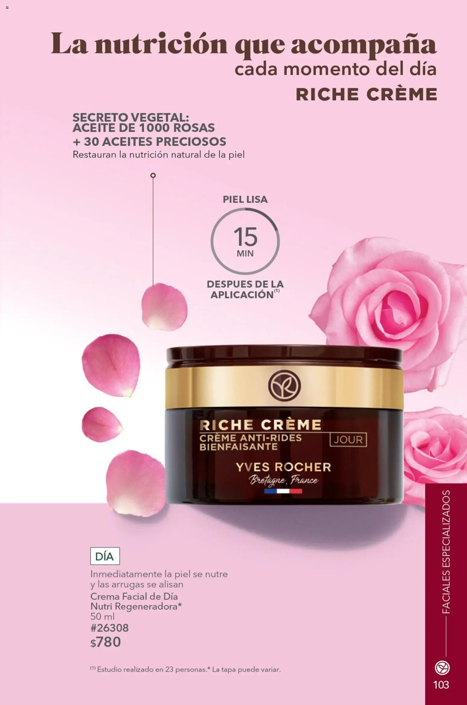 Nuevas ofertas de Yves Rocher válidas en toda la República Mexicana desde el 23.06.2026. ¡Encuentra las mejores ofertas en Yves Rocher campaña 9 2026! | Página: 107