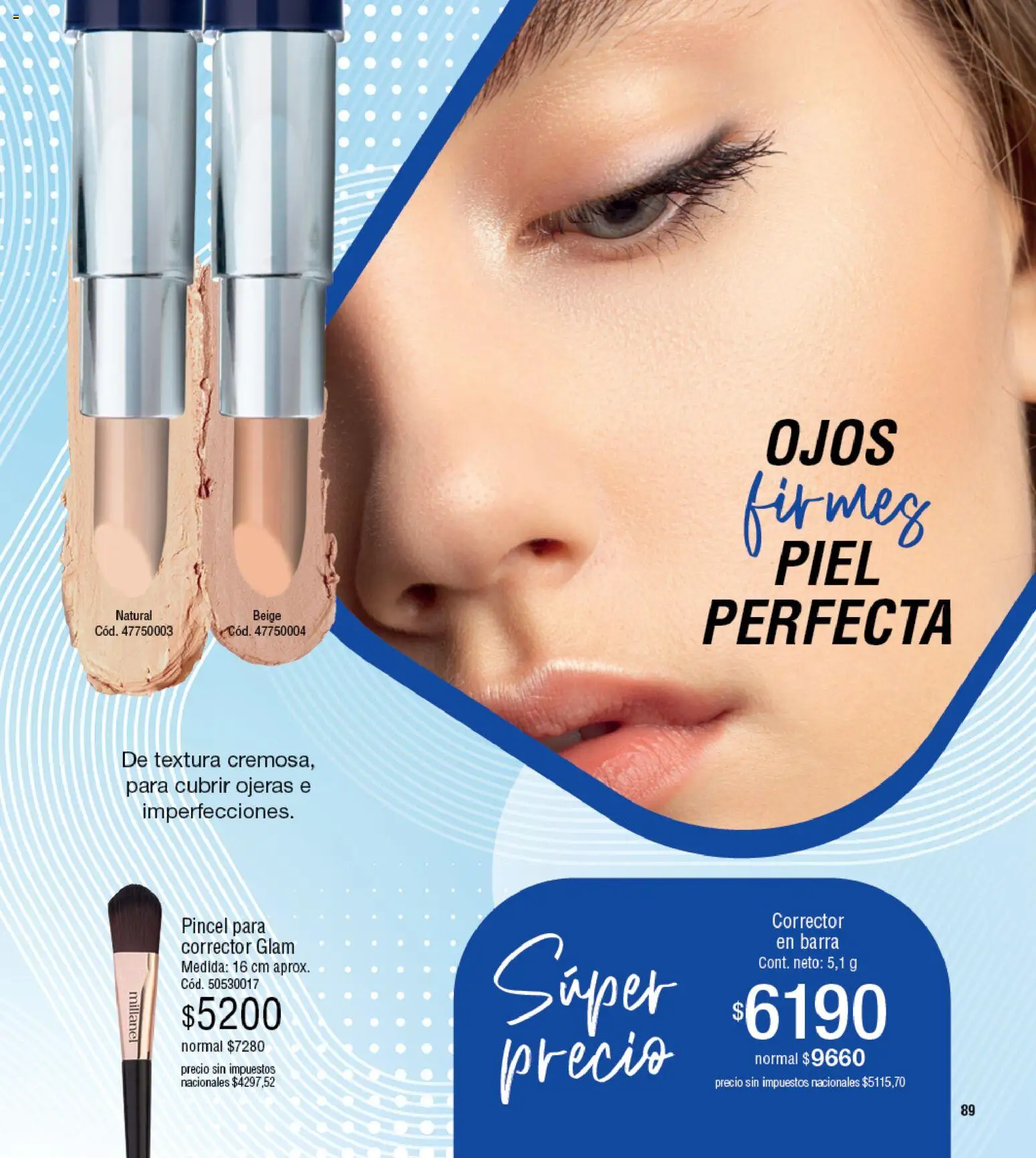 Millanel - Catálogo │ válido desde el 20/07/2026 | Página: 89 | Productos: Pincel