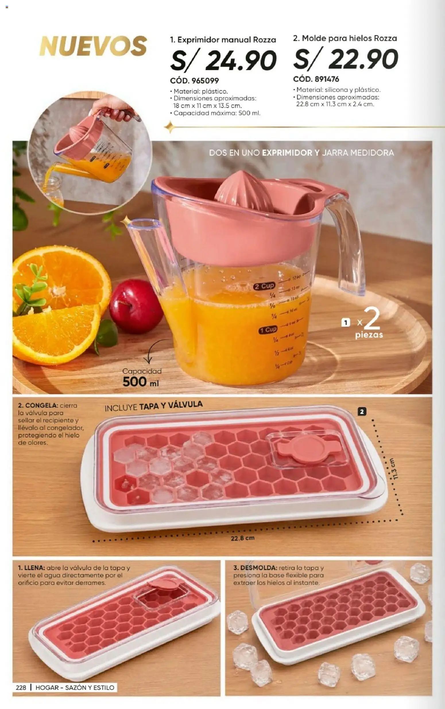 Catálogo Azzorti válido desde 20/09/2026 | Página: 230 | Productos: Tapa, Hielo, Agua, Exprimidor