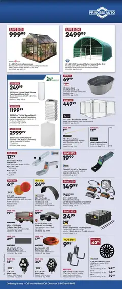 Preview of Princess Auto flyer from shop Princess Auto valid from Jun 23, 2026 | Page: 5 | Products: Powder, Ridge, Lamp